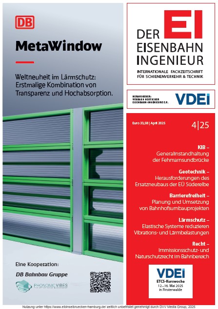 Titelblatt Der Eisenbahn Ingenieur